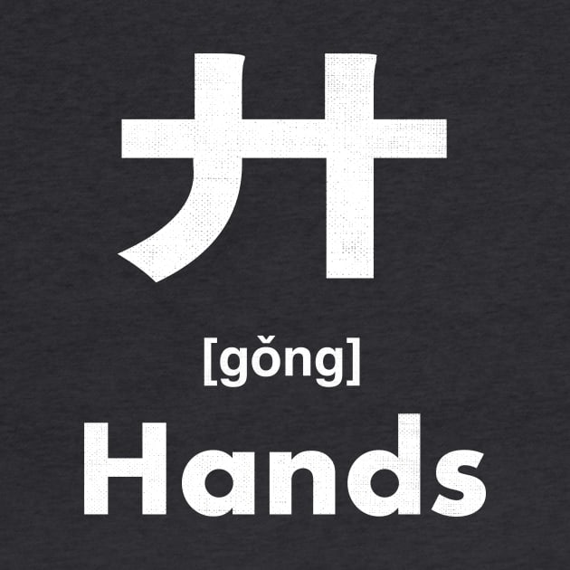 Hands Chinese Character (Radical 55) by launchinese